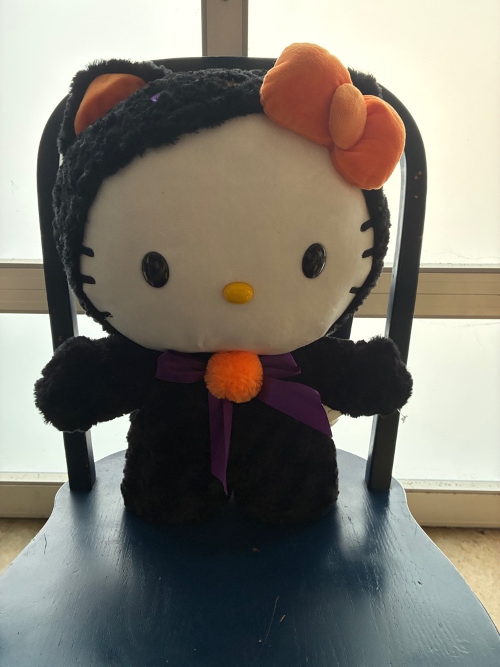 Limited editor Hello Kitty large Black Plush